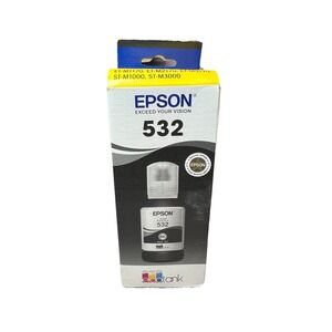 EPSON - T532120-S - 532 EcoTank Ink Ultra-high Capacity Bottle - Black
